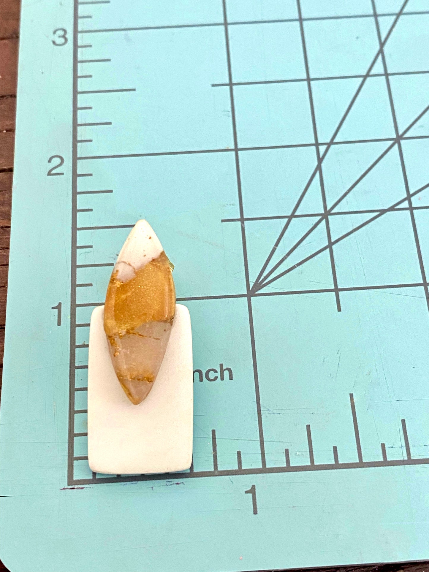 Golden Hour white studs