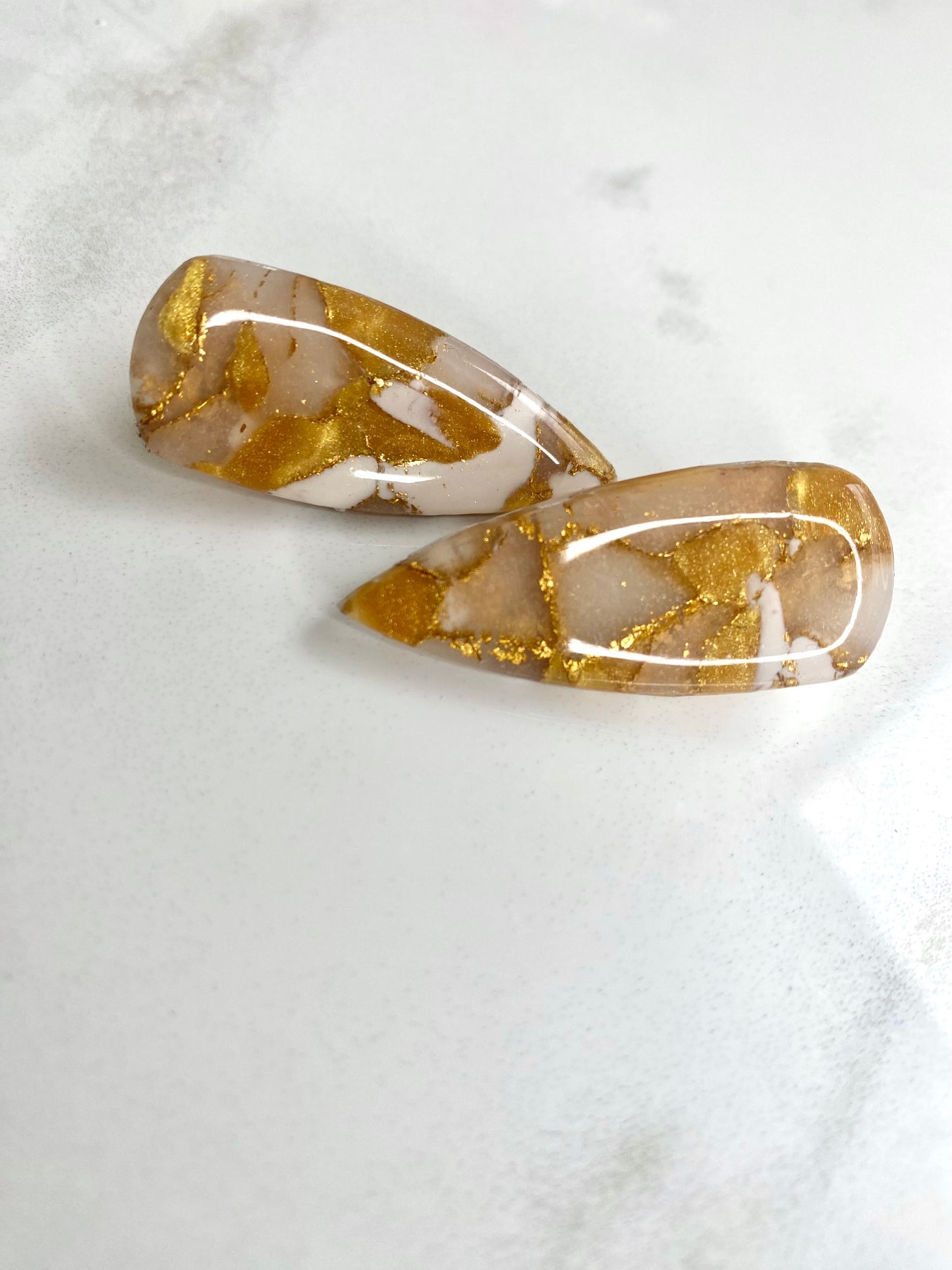 Golden Hour Dagger Studs