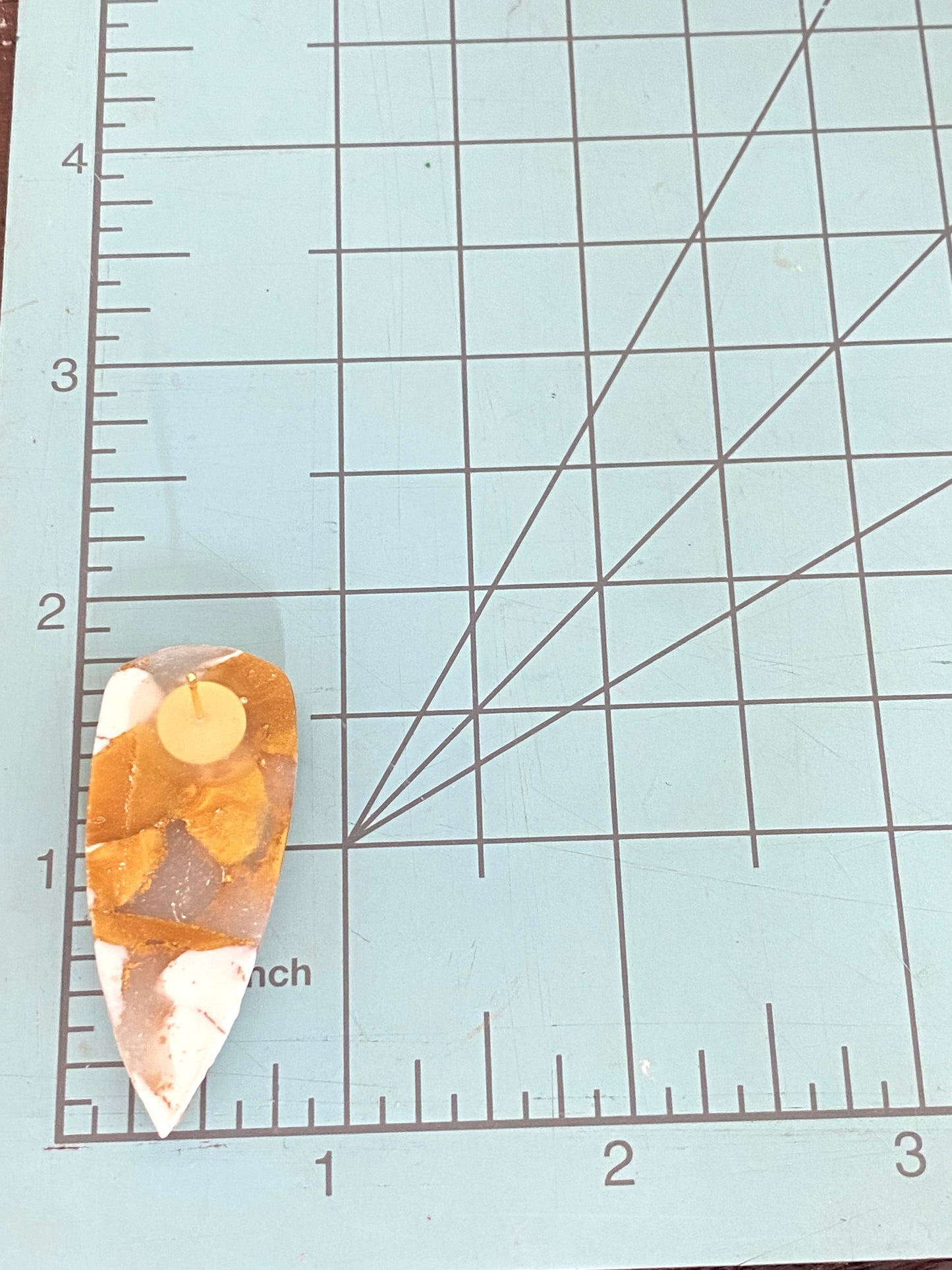 Golden Hour Dagger Studs