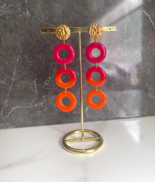 Summer Ombré Candy Earrings