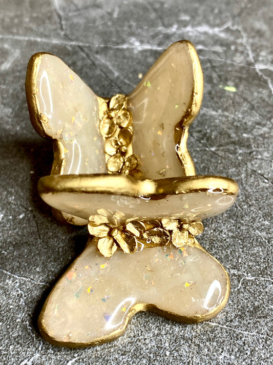 Gilded Butterfly Studs